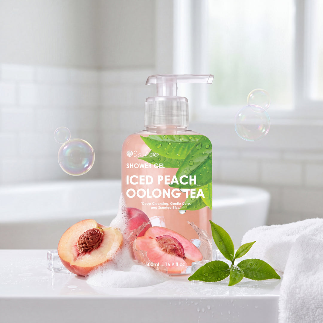 SHOWER GEL 500ML - ICED PEACH OOLONG TEA