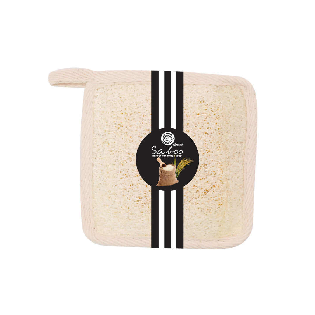Natural Luffa - Soap Inside - 50g - Jasmine Rice