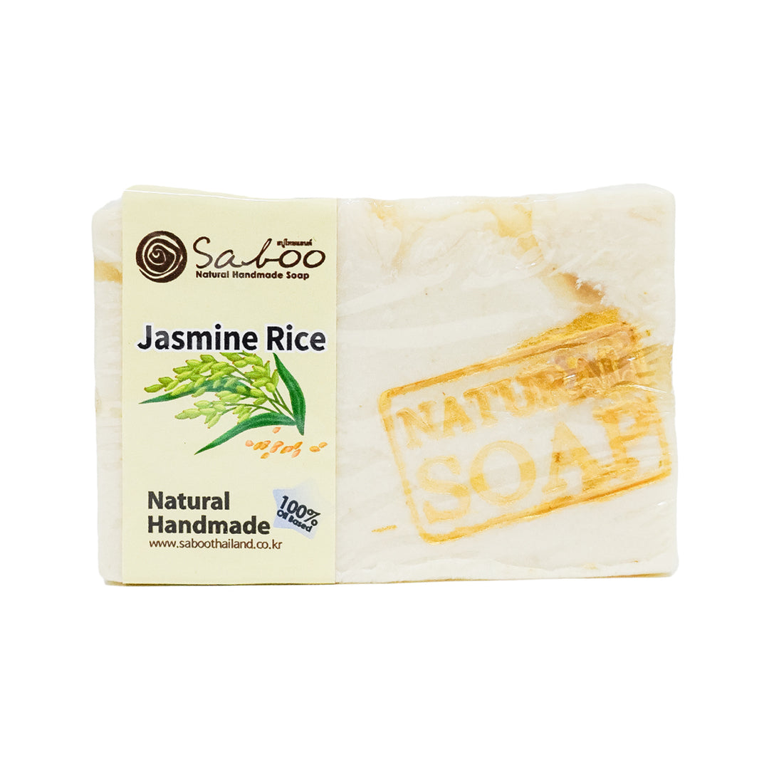 Natural Handmade Cold Process Oil Soap - 100g - Jasmine Rice