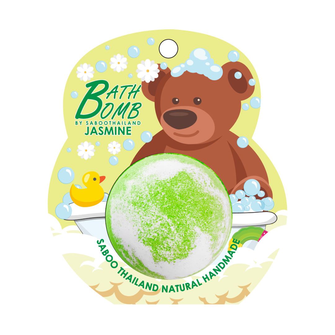 Bubble Bath Bomb - Bear Package - 150g - Jasmine