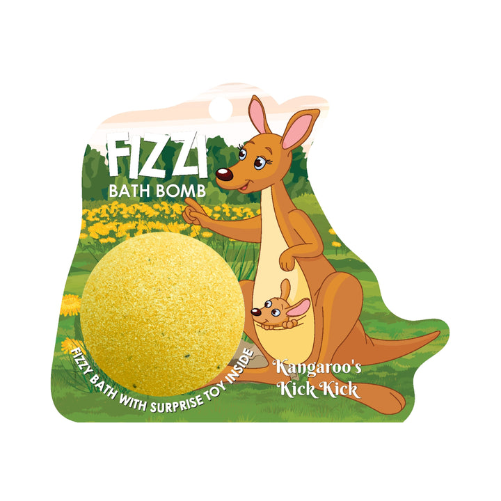 Fizzy Bath Bomb - Jungle Package - 100g - Kangaroo's Kick Kick