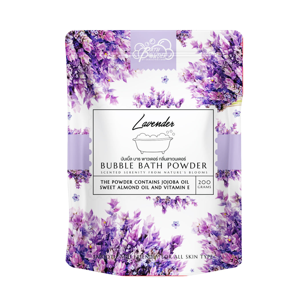Bubble Bath Powder - 200g - Lavender
