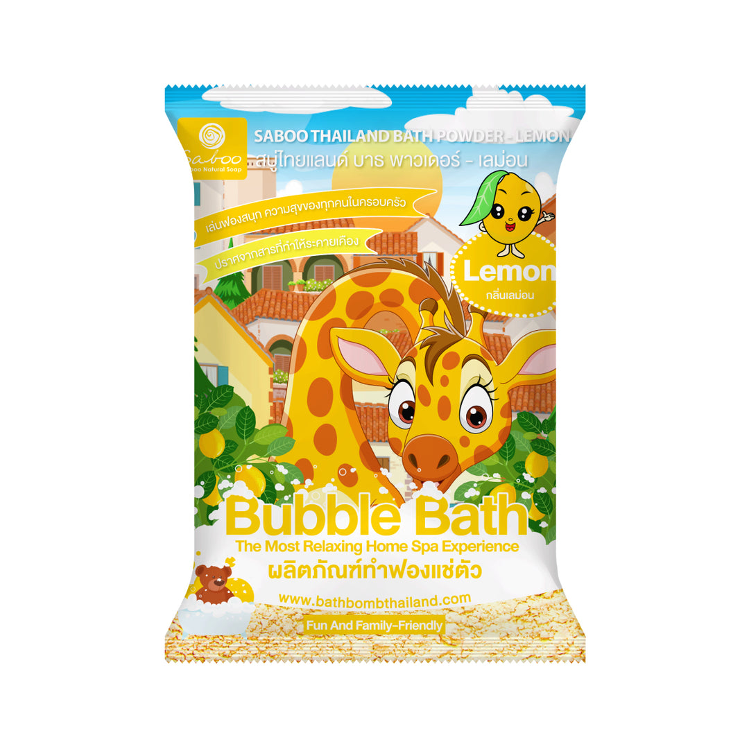 Bubble Bath Powder - 100g - Lemon