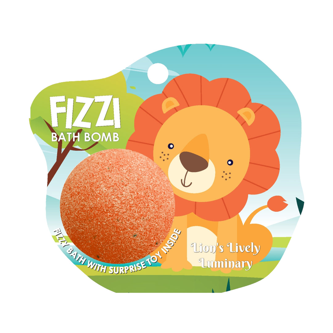 Fizzy Bath Bomb - Jungle Package - 100g - Lion's Lively Luminary
