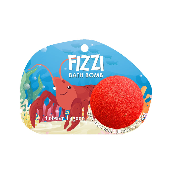 Fizzy Bath Bomb - Sea Animal Package - 100g - Lobster Lagoon