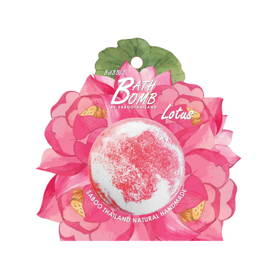 Bubble Bath Bomb - Flower Package - 150g - Lotus