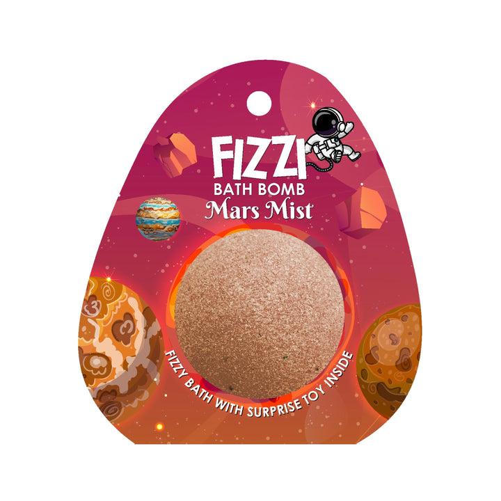 Fizzy Bath Bomb - Solar System Package - 100g - Mars Mist