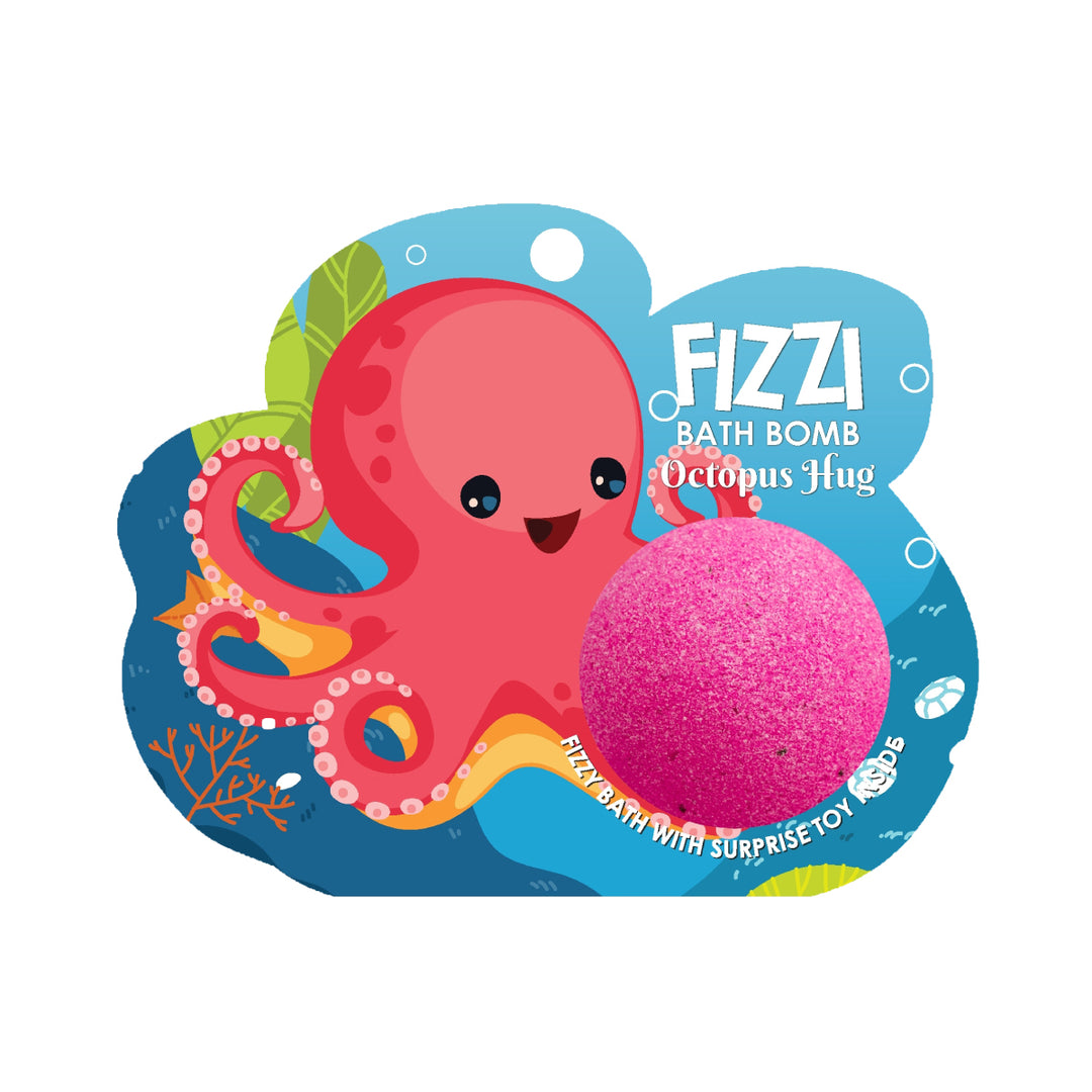 Fizzy Bath Bomb - Sea Animal Package - 100g - Octopus Hug