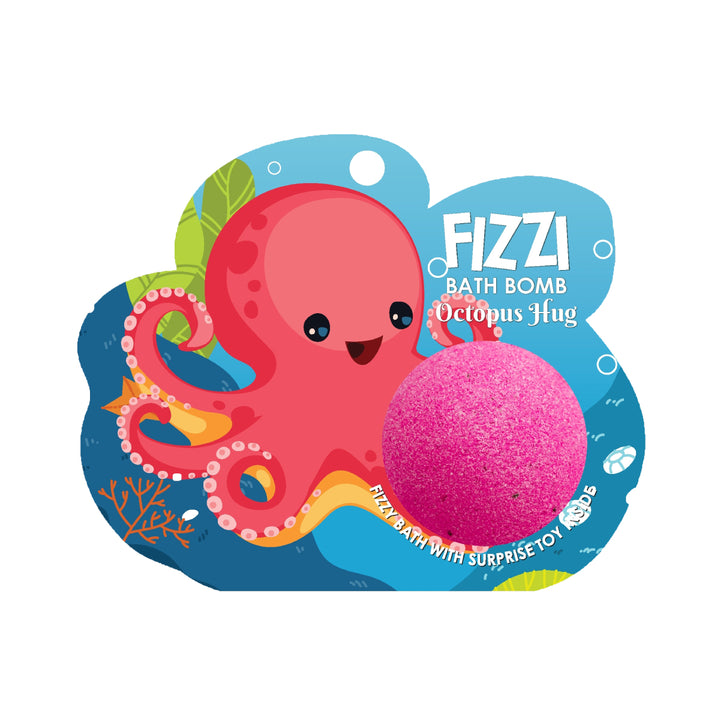Fizzy Bath Bomb - Sea Animal Package - 100g - Octopus Hug