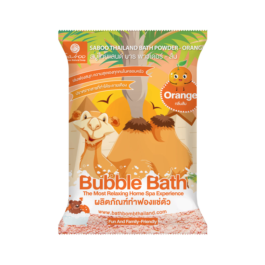 Bubble Bath Powder - 100g - Orange