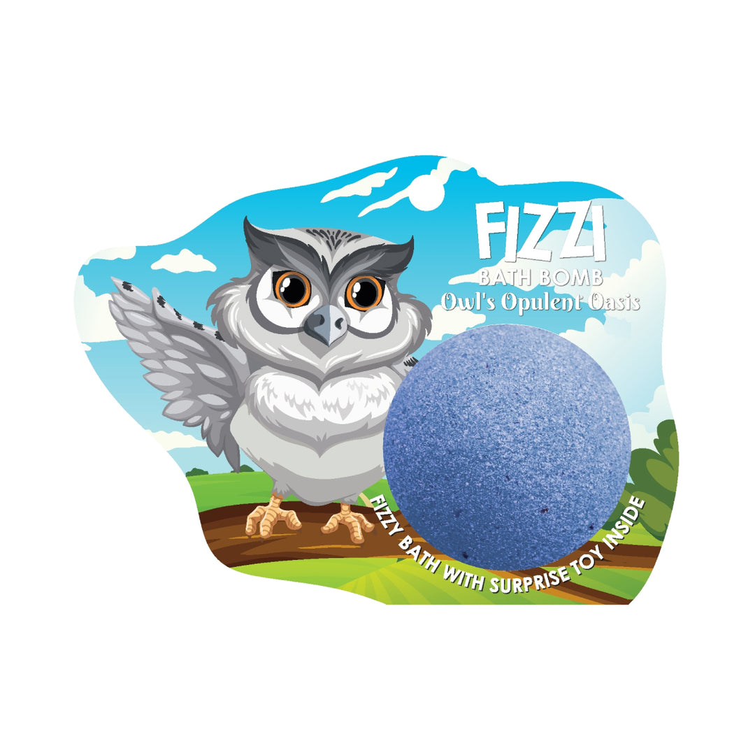 Fizzy Bath Bomb - Jungle Package - 100g - Owl's Opulent Oasis