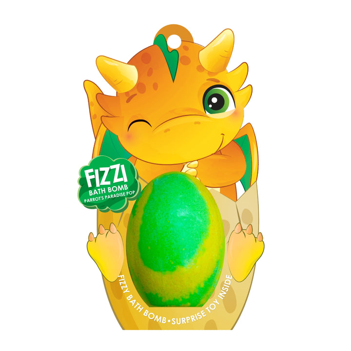 Fizzy Bath Bomb - Dinosaur Package - 180g - Parrot's Paradise Pop