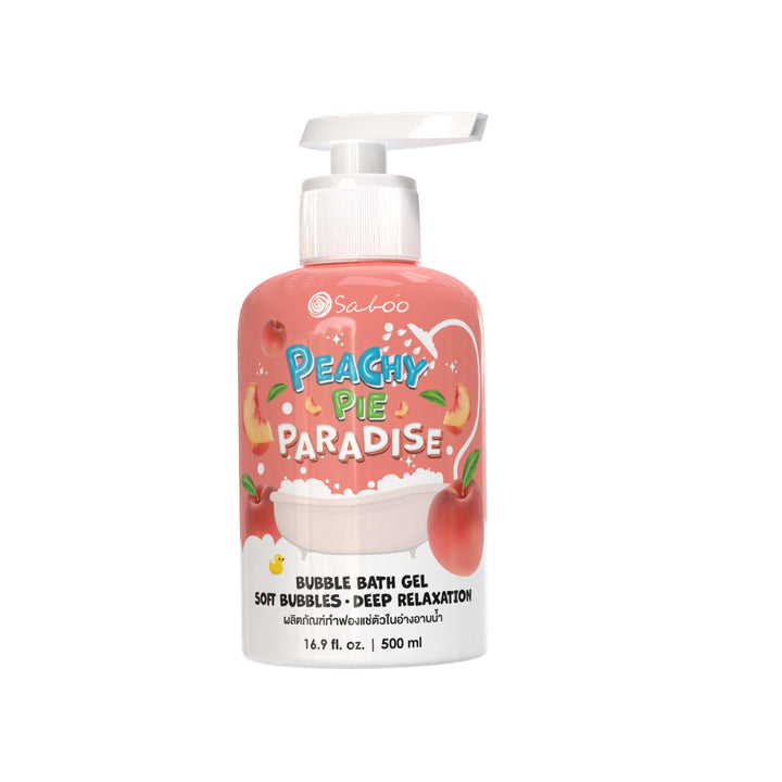Bubble Bath Gel - 500ml - Peachy Pie Paradise