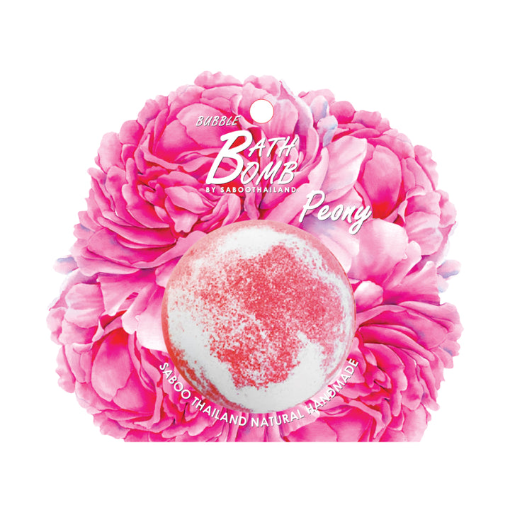 Bubble Bath Bomb - Flower Package - 150g - Peony