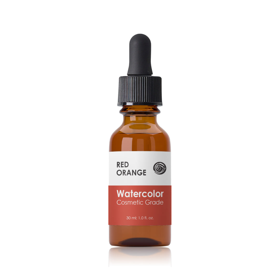 Watercolor - Cosmetic Grade - 30ml - Red Orange