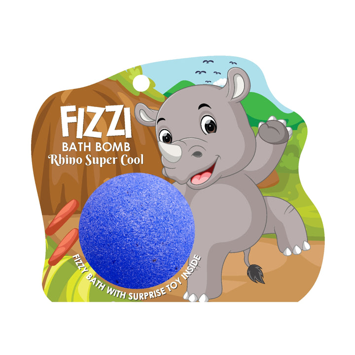 Fizzy Bath Bomb - Jungle Package - 100g - Rhino Super Cool
