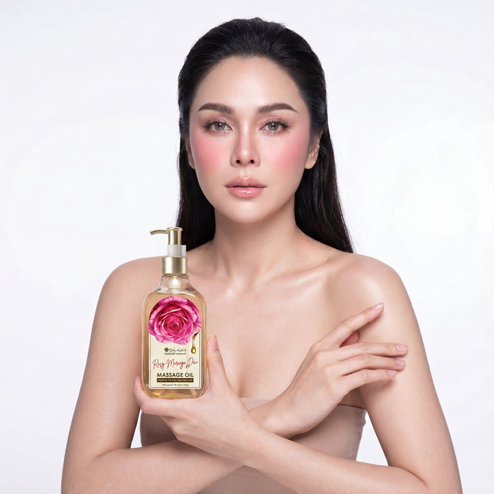 SABOO MASSAGE OIL - 300ML - กลิ่น ROSY MORNING DEW
