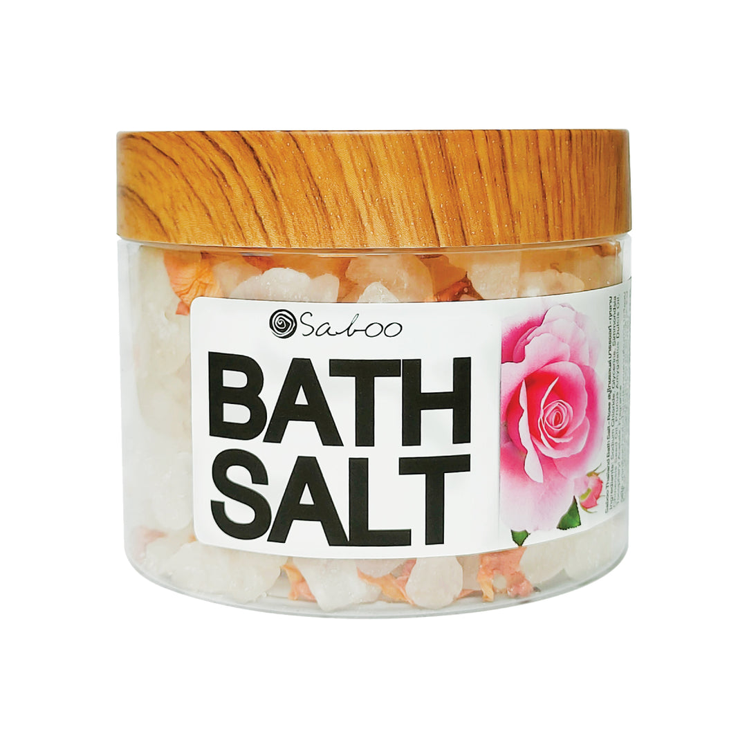 Saboo Bath Salt - 450g - Rose