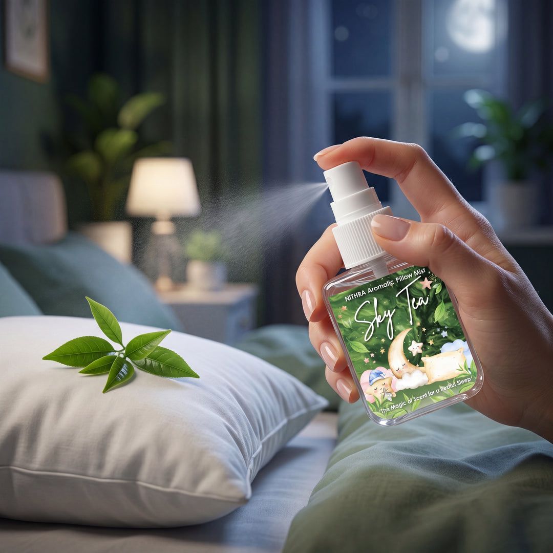 NITHRA AROMATIC PILLOW MIST - 50ML - SKY TEA
