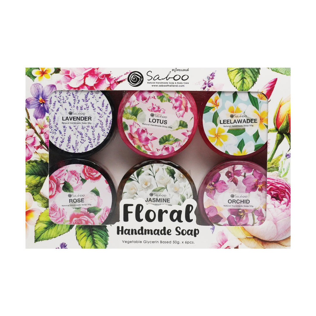 Natural Soap Gift Set - Floral