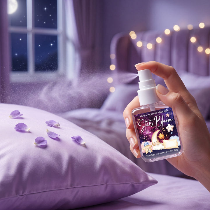 NITHRA AROMATIC PILLOW MIST - 50ML - STAR BLOOM