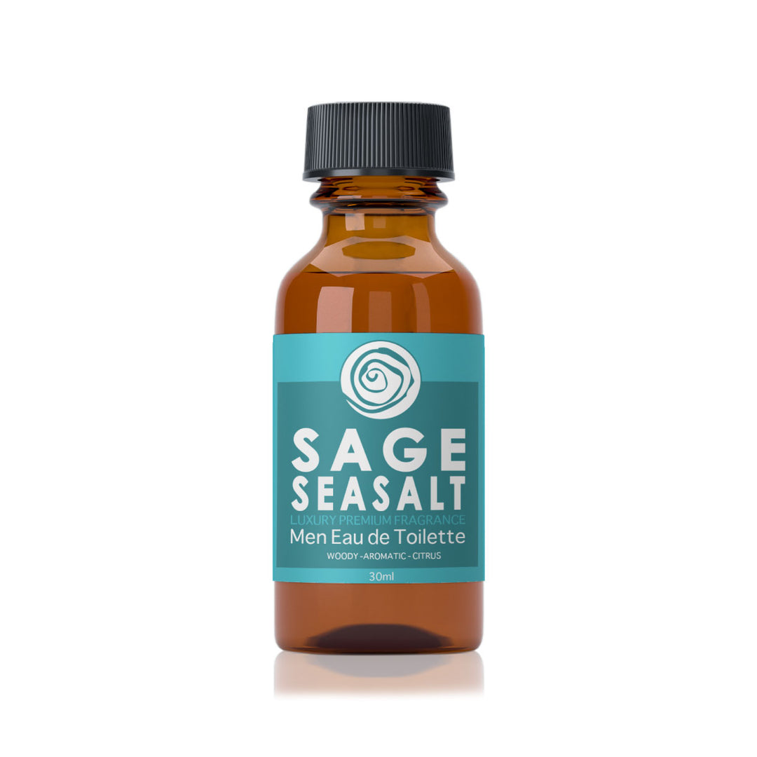 Premium Fragrance Oil - 30ml - Sage Seasalt