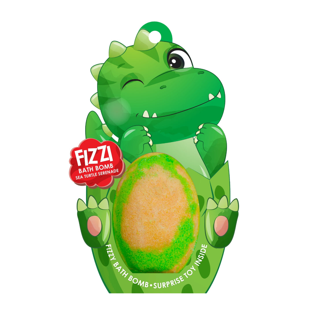 Fizzy Bath Bomb - Dinosaur Package - 180g - Sea Turtle Serenade