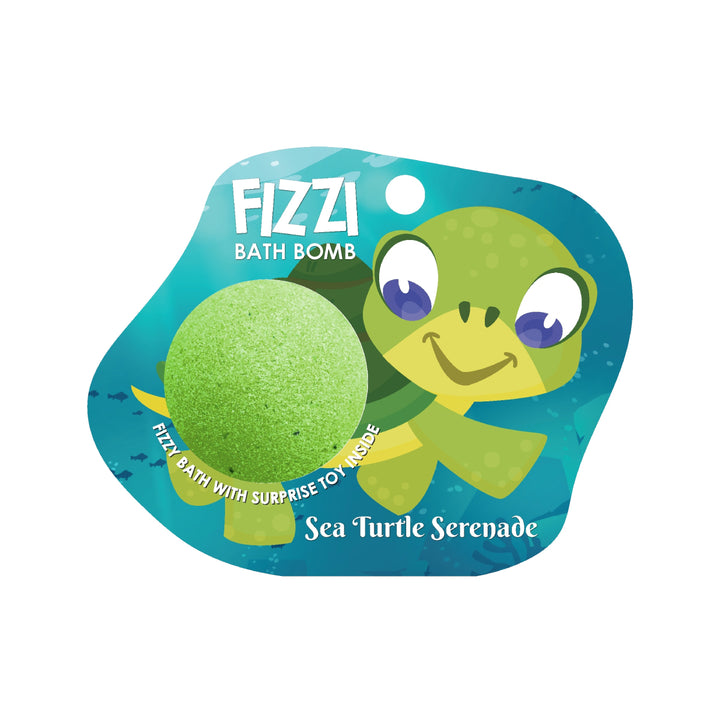 Fizzy Bath Bomb - Sea Animal Package - 100g - Sea Turrle Serenade