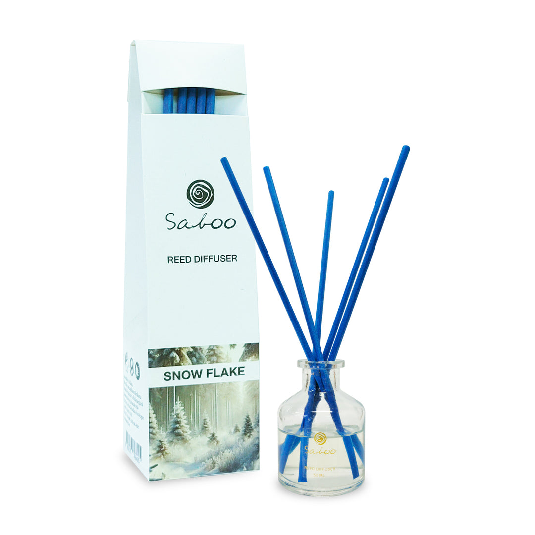 Saboo Reed Diffuser - 50ml - Snow Flake