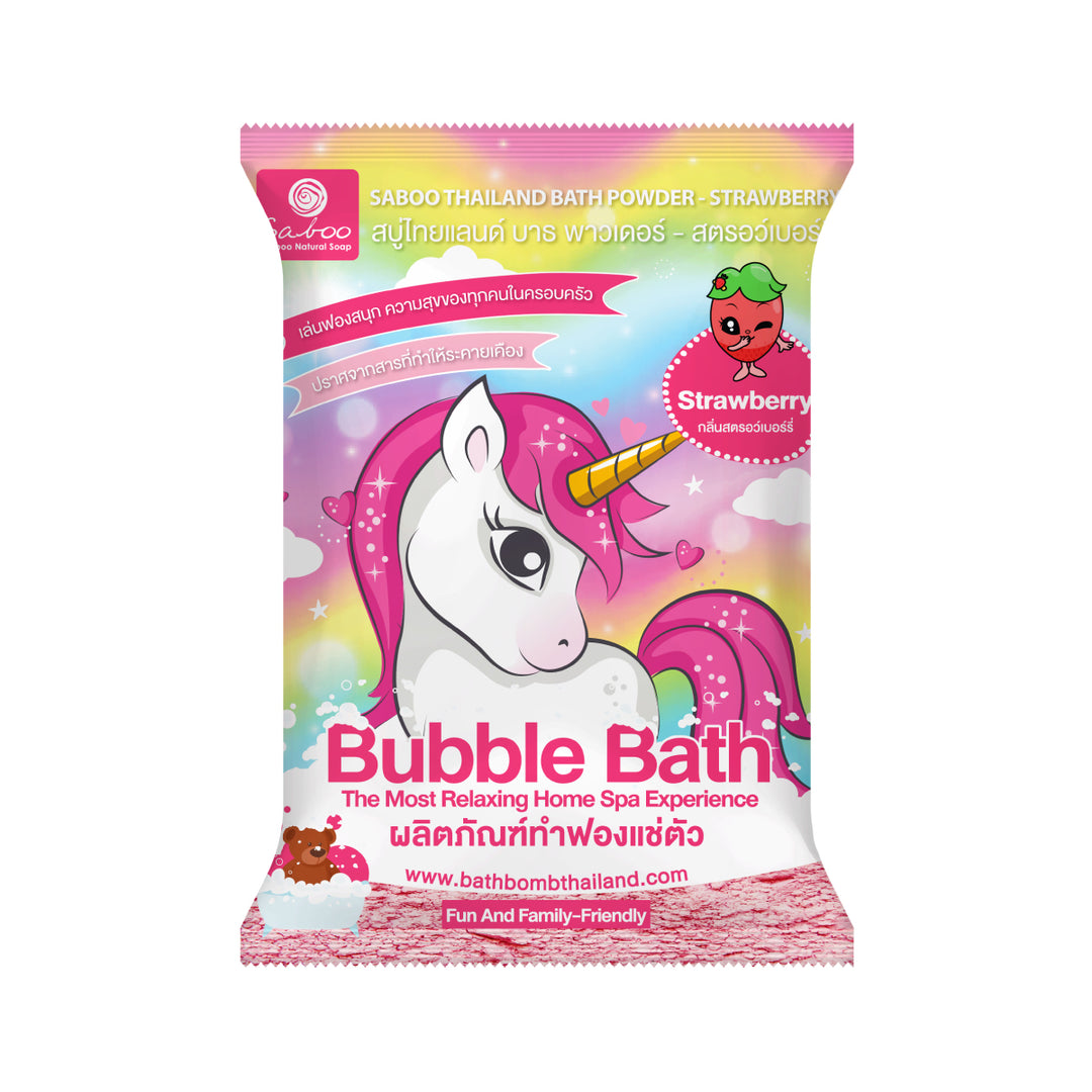 Bubble Bath Powder - 100g - Strawberry