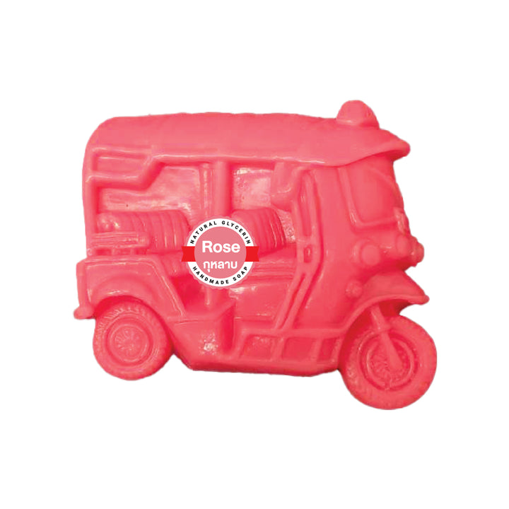 Natural Fancy Soap - Tuk Tuk - 100g - Rose