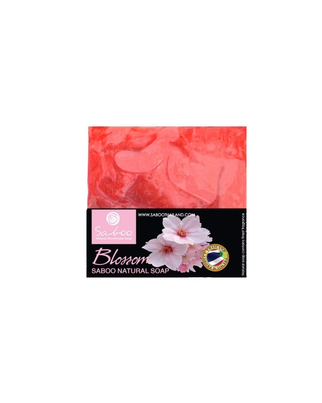 Natural Soap - Square Shape - 100g - Blossom