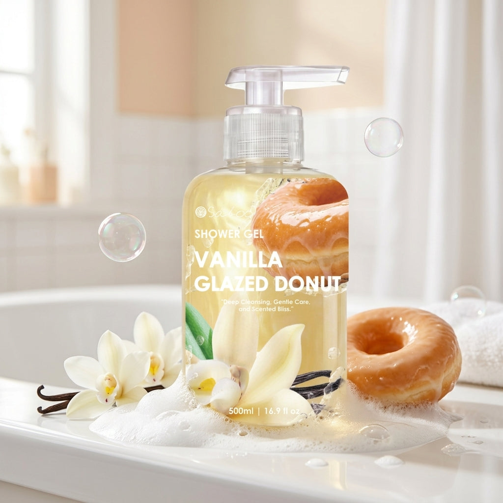 SHOWER GEL 500ML - VANILLA GLAZED DONUT