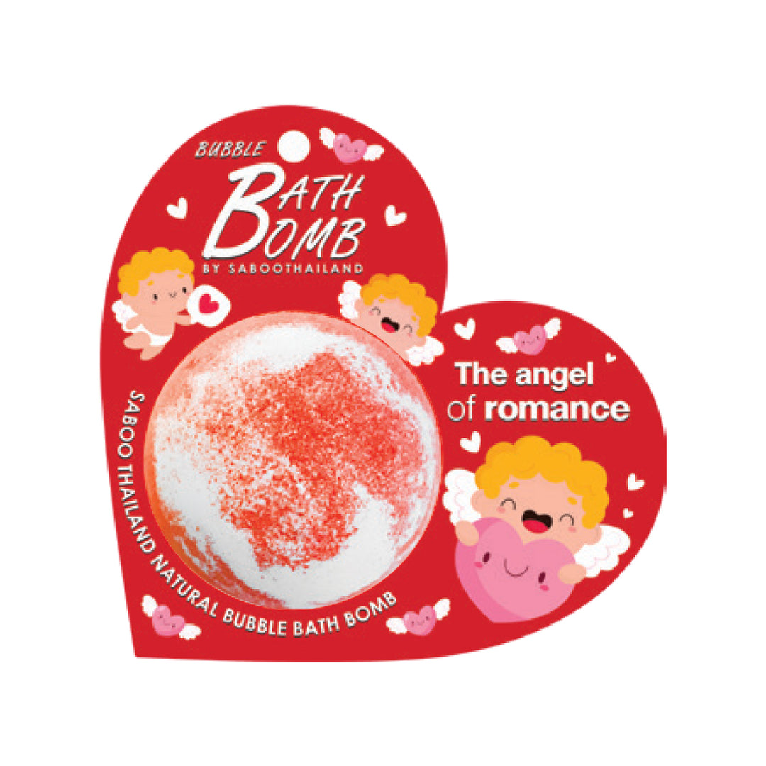 Bubble Bath Bomb - Valentine Package - 150g - Rose