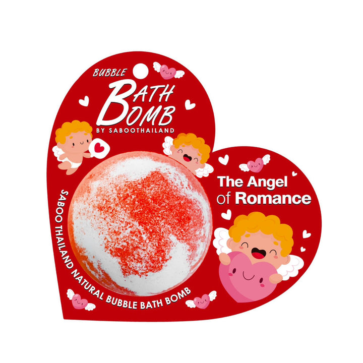 Bubble Bath Bomb - Valentine Package - 150g - Rose