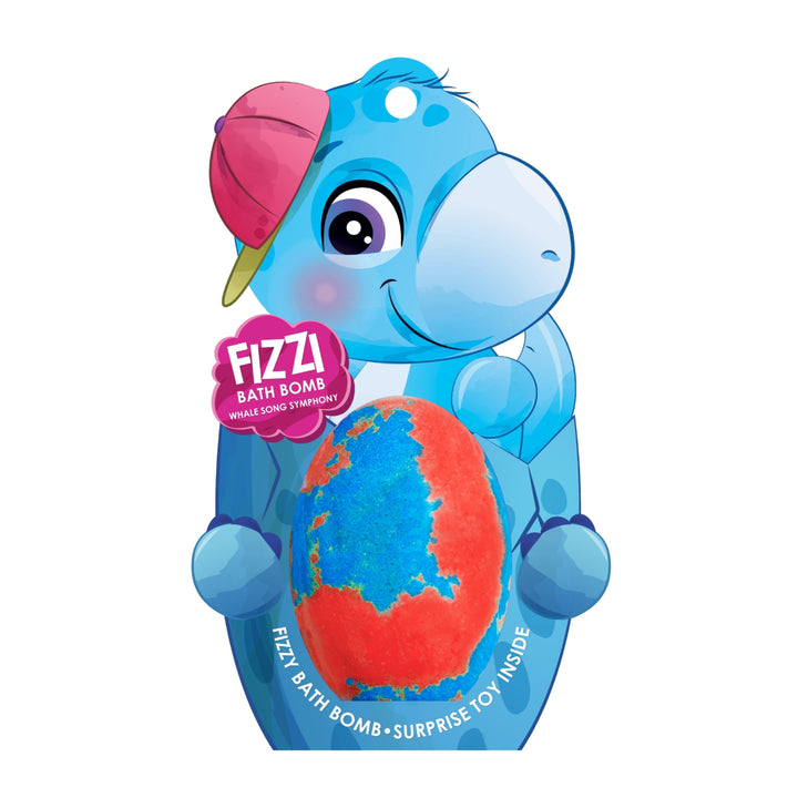 Fizzy Bath Bomb - Dinosaur Package - 180g - Whale Song Symphony