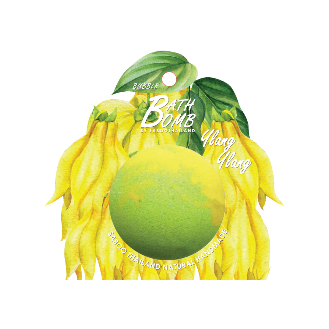 Bubble Bath Bomb - Flower Package - 150g - Ylang Ylang