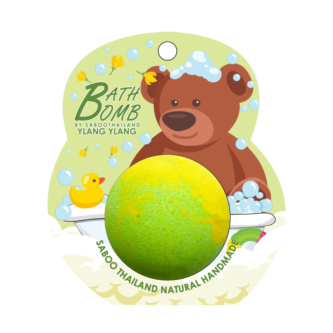 Bubble Bath Bomb - Bear Package - 150g - Ylang Ylang