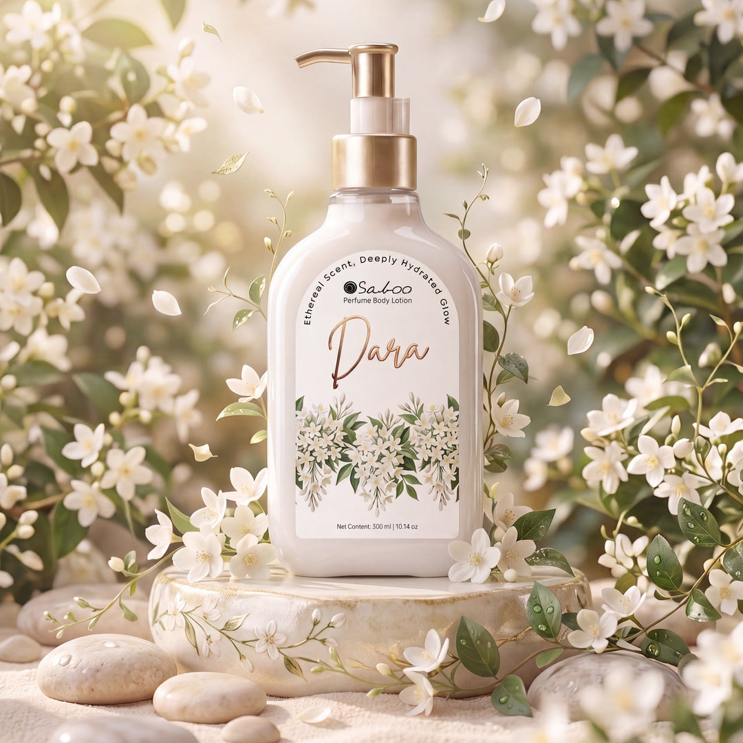 BODY LOTION - 300ML-Dara (MOK FLOWER SCENT)