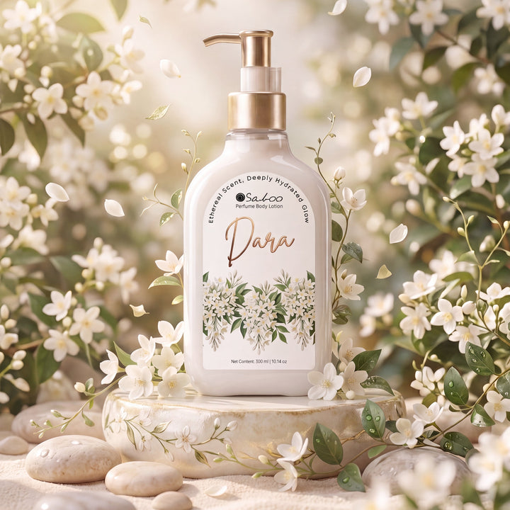 BODY LOTION - 300ML-Dara (MOK FLOWER SCENT)