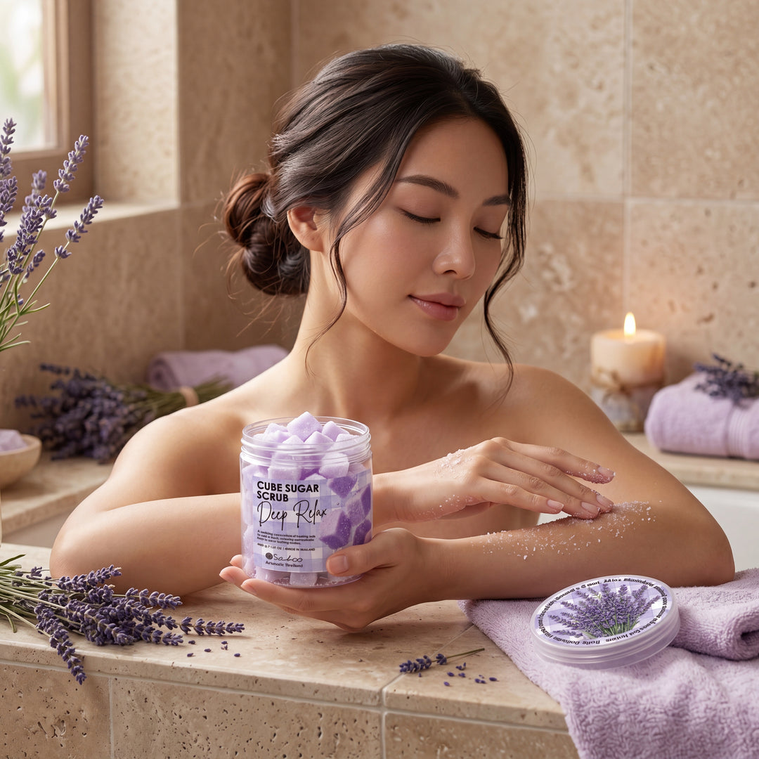 CUBE SUGAR SCRUB 400g - Deep Relax